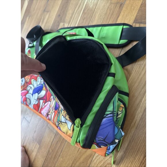 Nickelodeon Sprayground 90 Slime Duffle Pack Crossbody Sling Official Rugrats - Picture 7 of 10